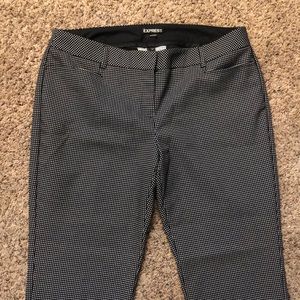 Black and White Express Dress pants - size 10 Long